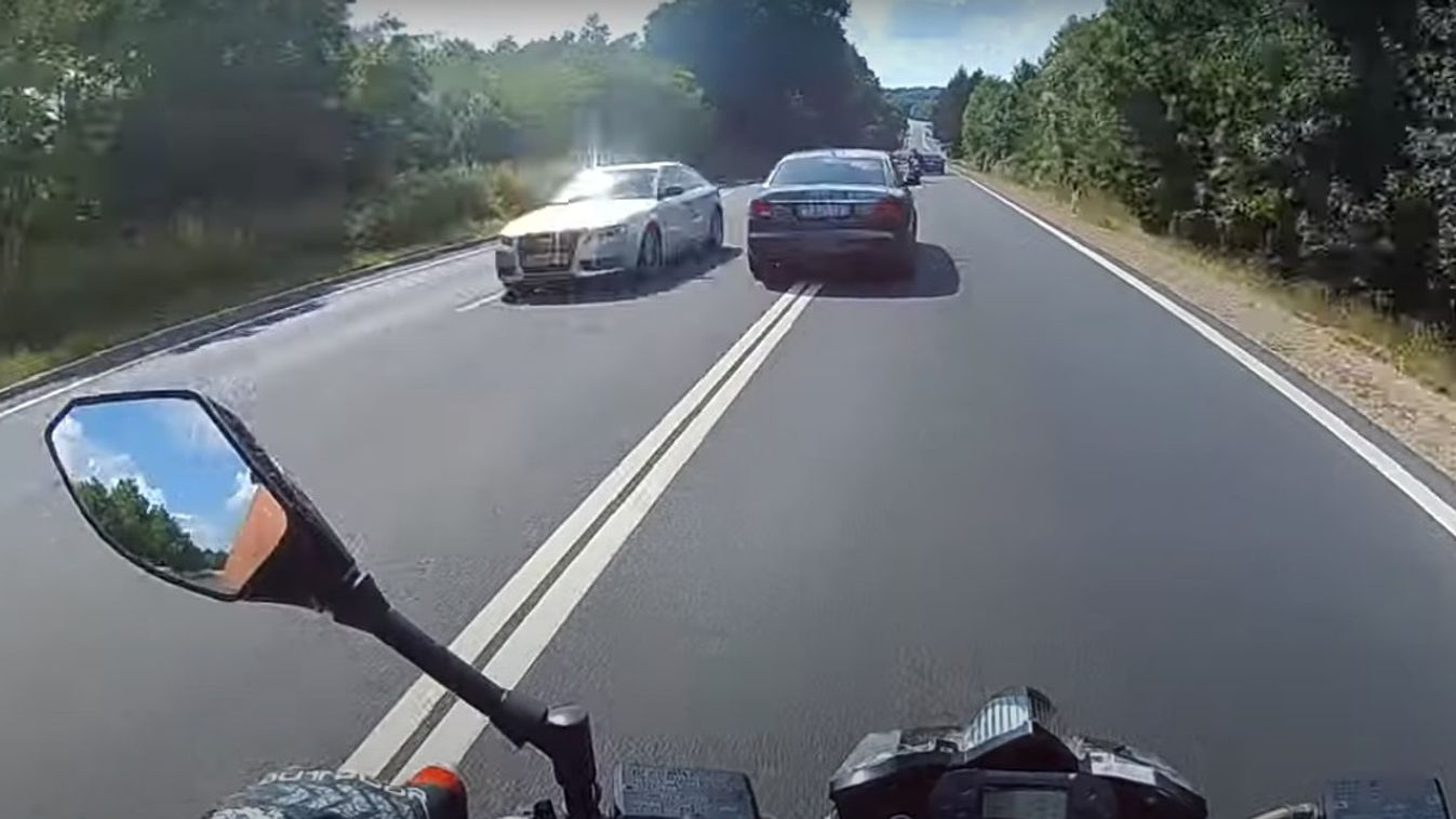 Hajszálon múlt az újabb halálos baleset a 8-ason (videó)