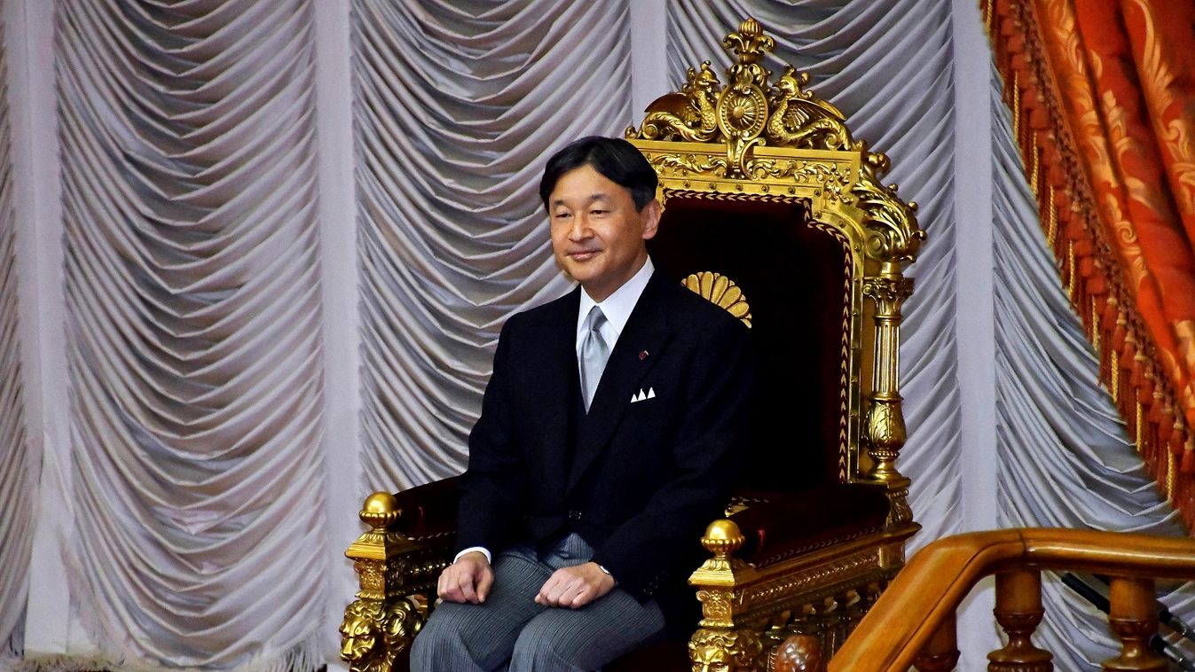 Kedden koronázzák meg Naruhito császárt Japánban