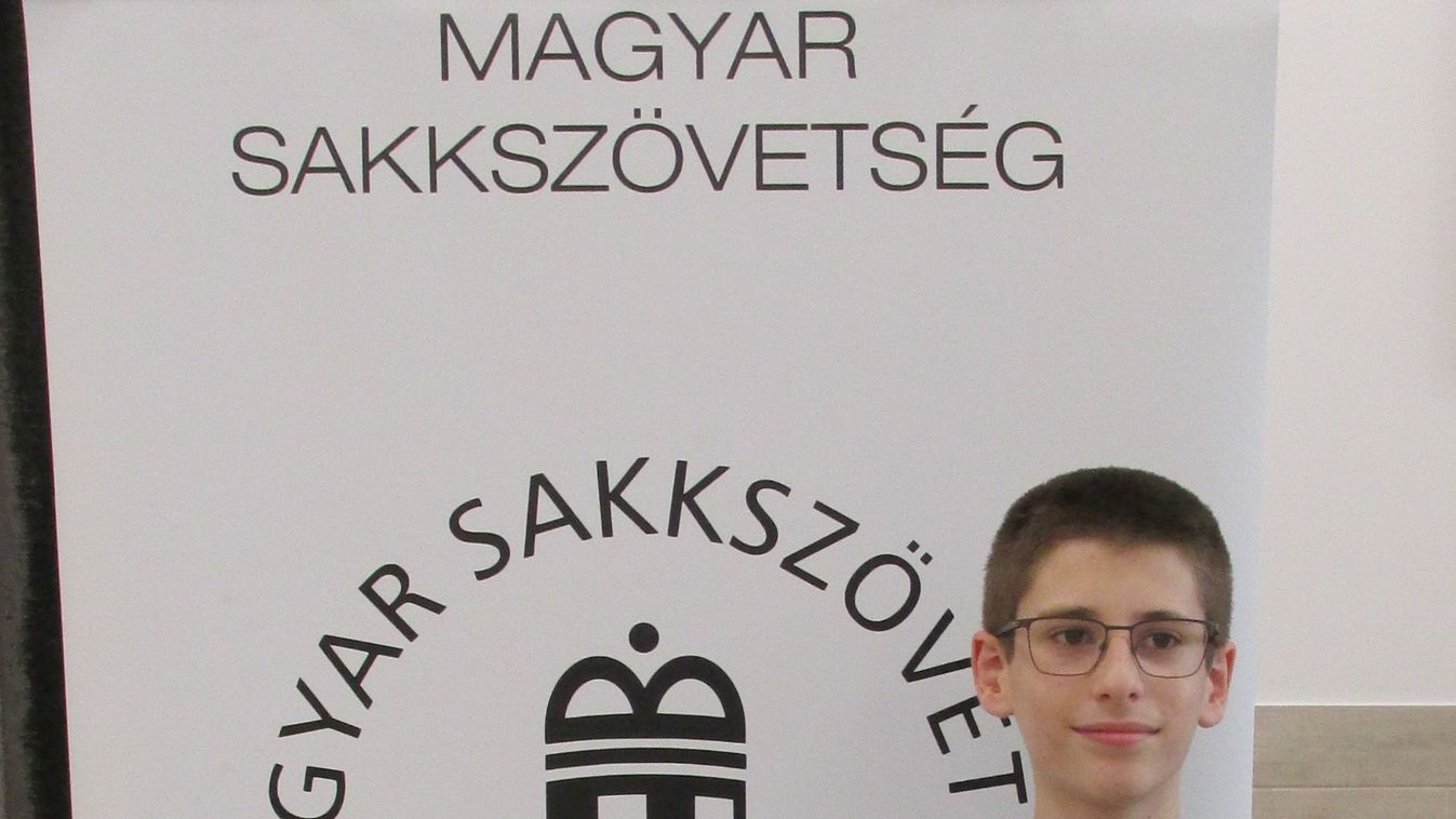 Sakkbajnoki címet szerzett a veszprémi Kolimár Kristóf
