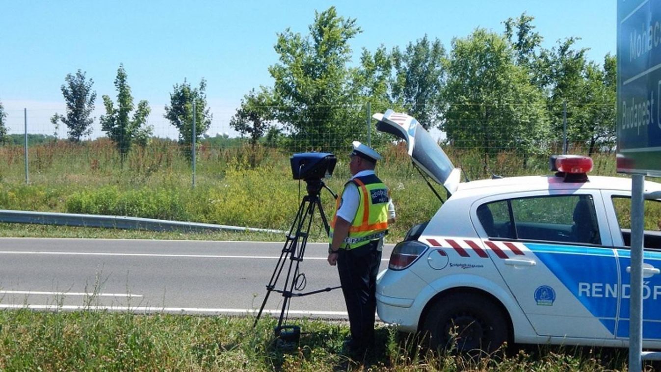Itt számíthat traffipaxra hétfőn Veszprém megyében