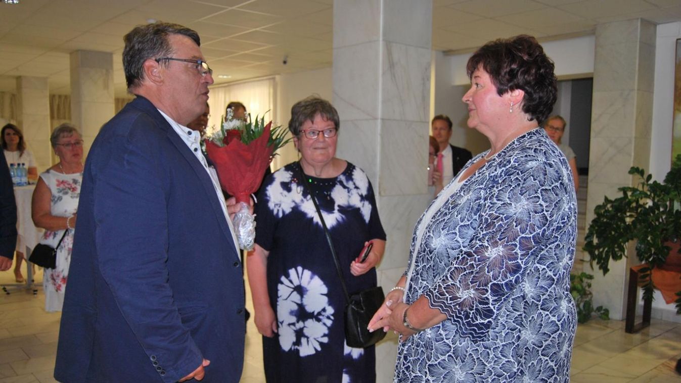 Bolla Albertné kapta az Ács János-emlékérmet