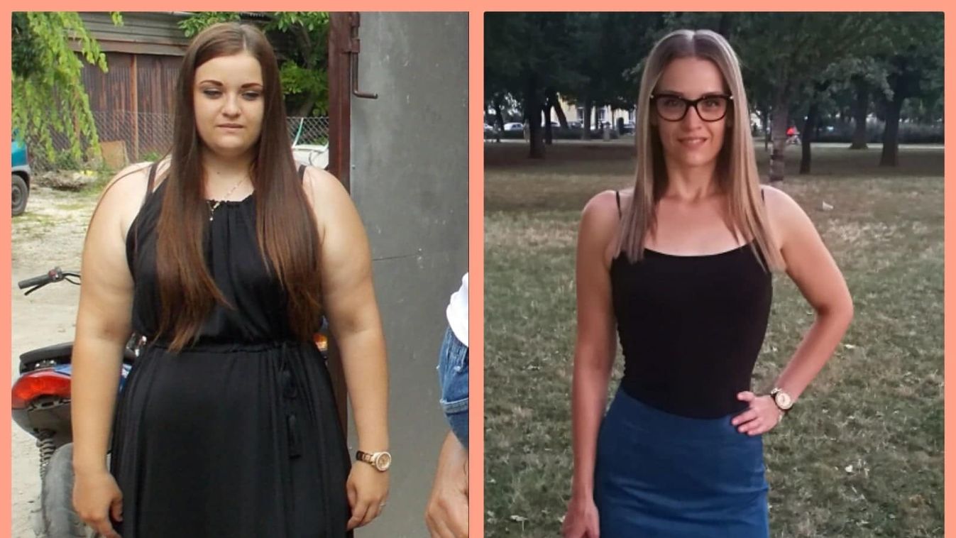 57 kilótól szabadult meg az egykor duci lány