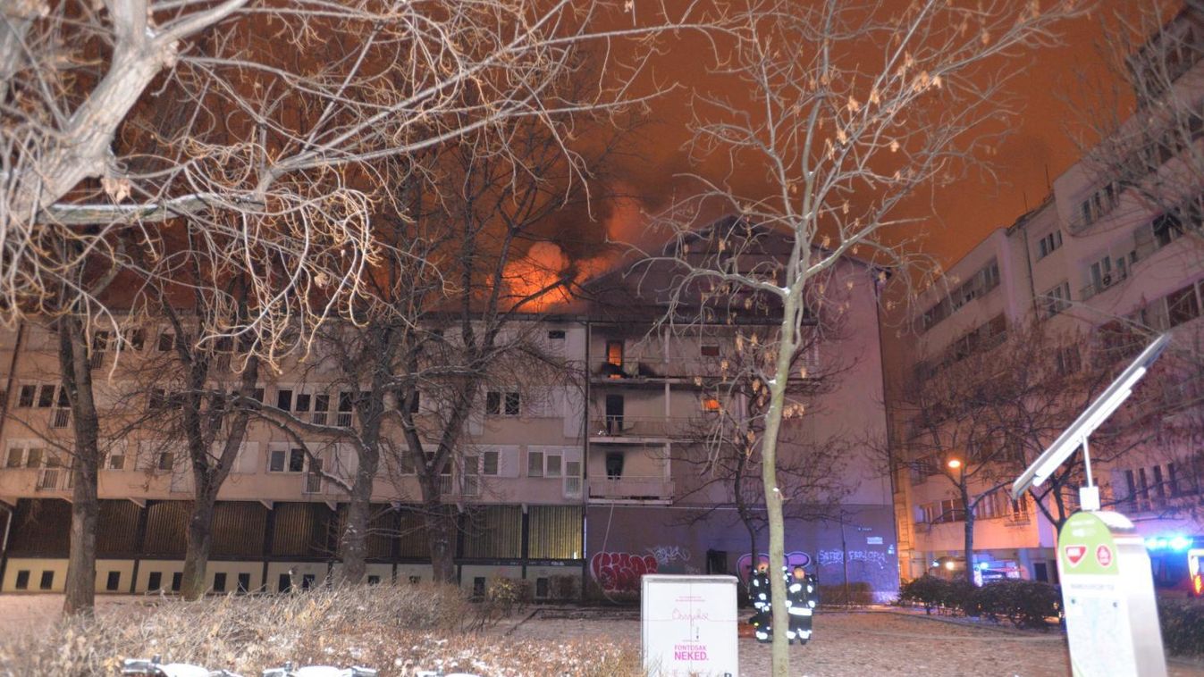 Negyvenhét éves veszprémi férfi a budapesti kollégiumtűz halálos áldozata