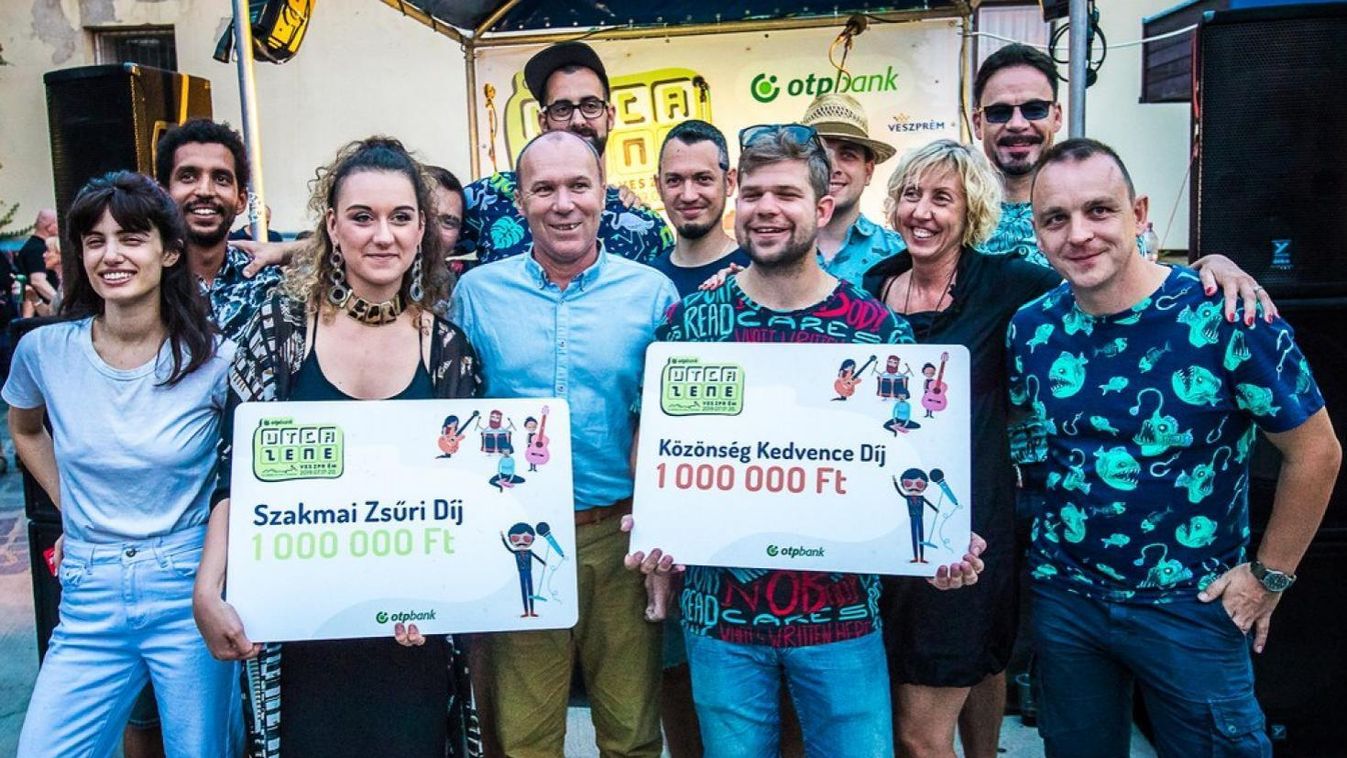 Átadták a Veszprémi Utcazene Fesztivál díjait