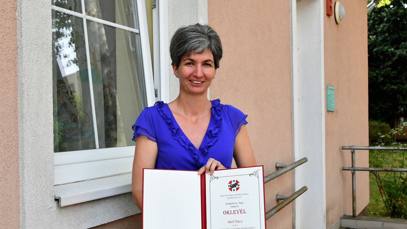 Elismerést kapott az ajkai védőnő Semmelweis-nap alkalmából