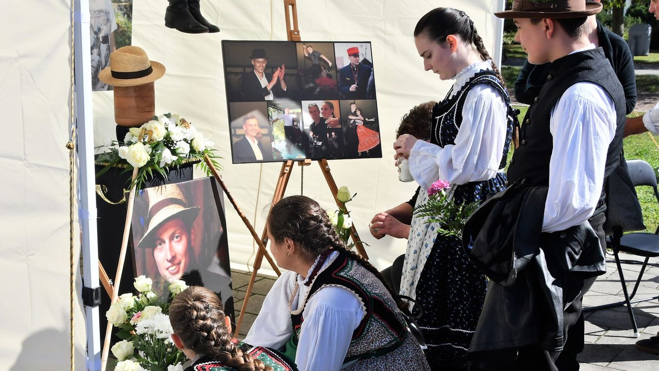 A fiatalon elhunyt Csánitz Márk táncosra emlékeztek Ajkán