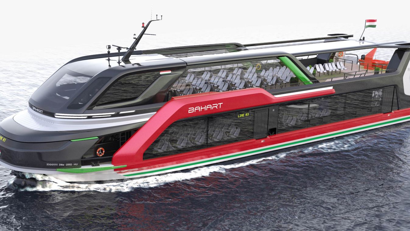 Megújul a Bahart flottája, modern hajók szállítják majd az utasokat