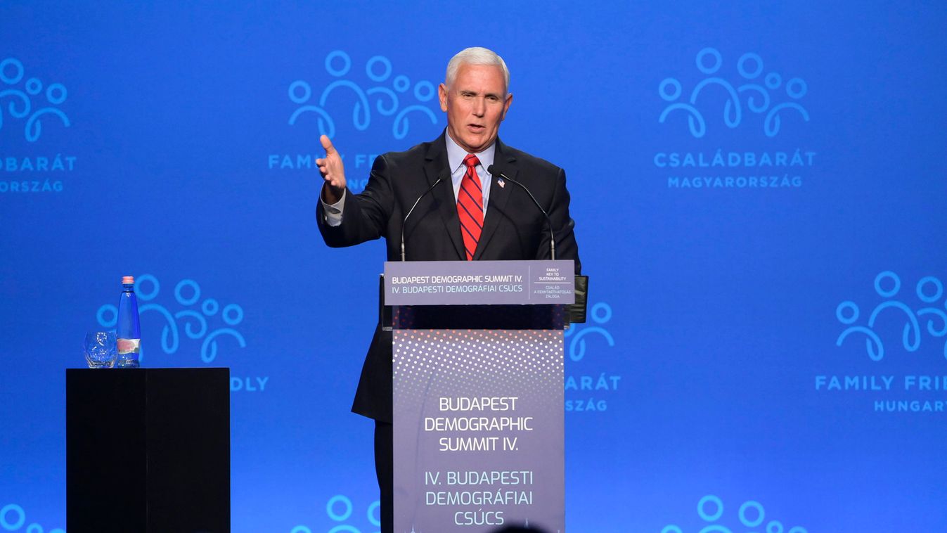 Mike Pence: a világban a család a legfontosabb