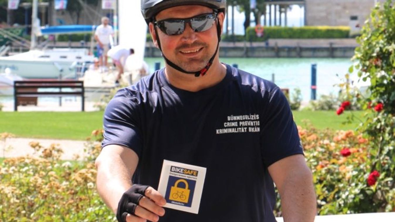 A Bikesafe az első lépés kerékpárja nagyobb biztonságáért! - Balatonalmádiban várják az érdeklődőket