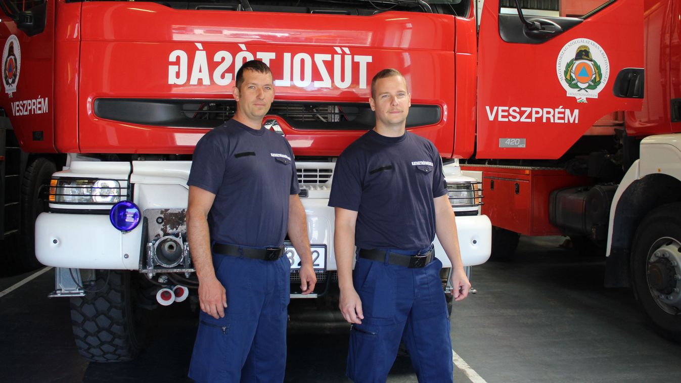 Két új tűzoltó Veszprém megyében