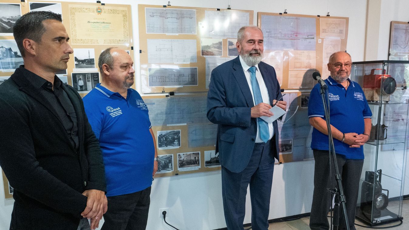 A százötven éves veszprémi vasút történetéről nyílt kiállítás (videó)