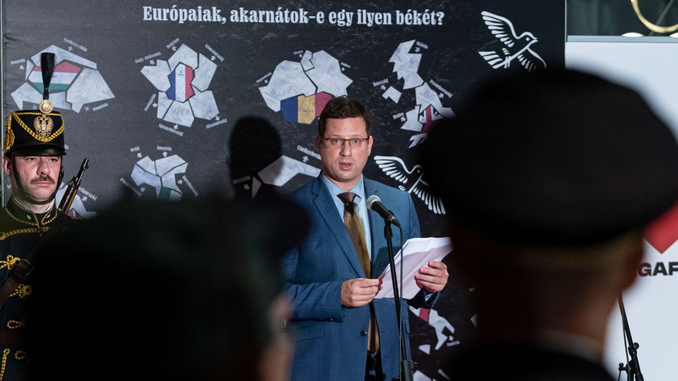 Gulyás: Trianon ma is fáj minden magyarnak