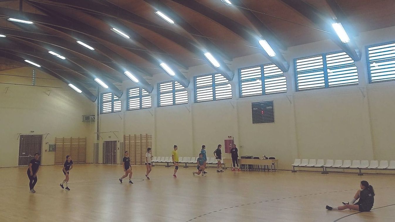 Elkészült a kézilabdacsarnok Sümegen