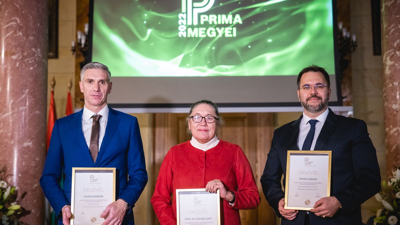 A megye kiválóságait díjazták három kategóriában