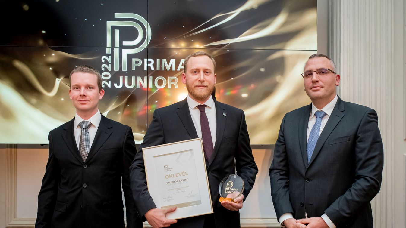 Junior Prima Díjat kapott a Pannon Egyetem kutatója
