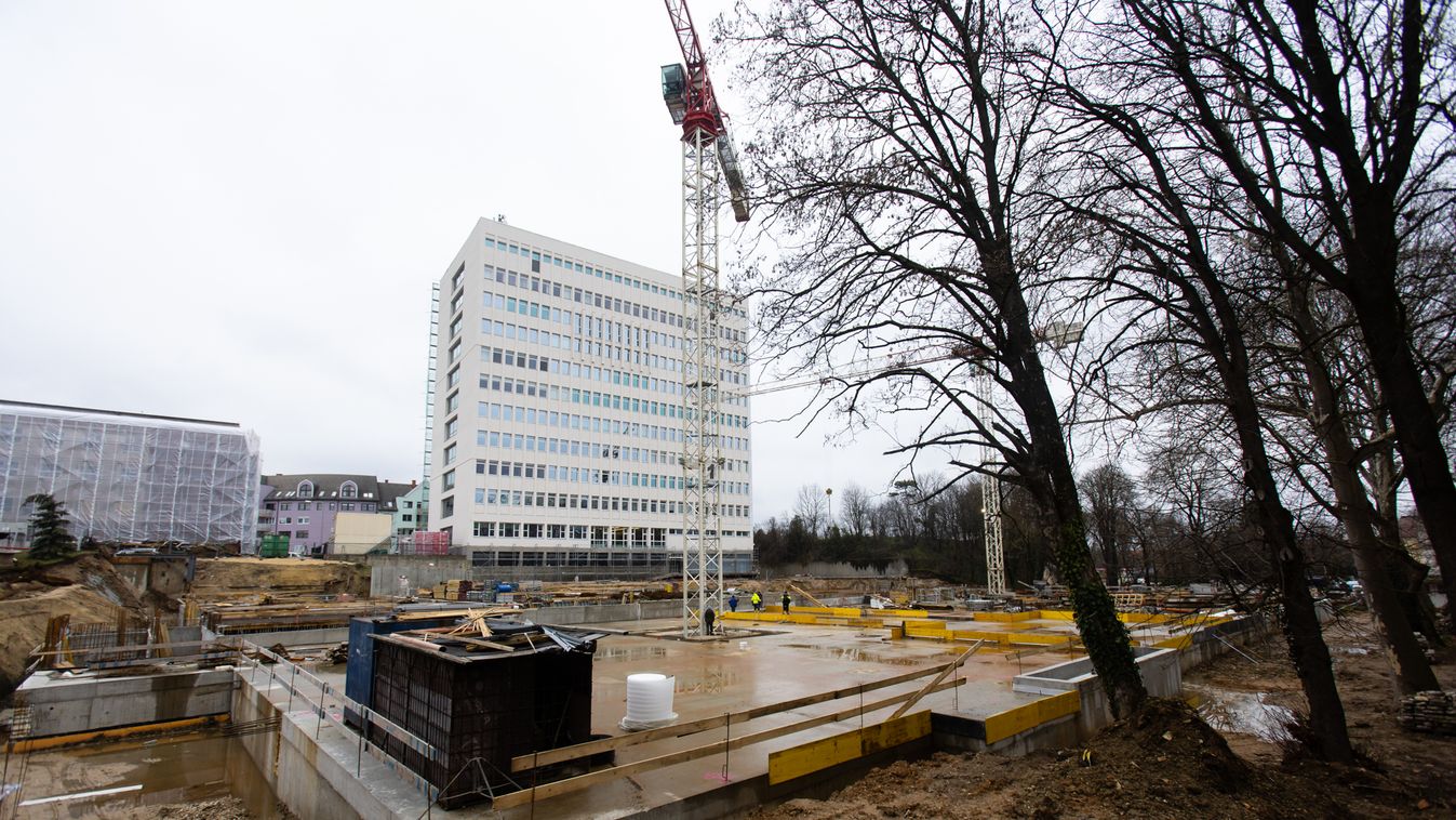 A nyár második felére készül el a mélygarázs Veszprémben