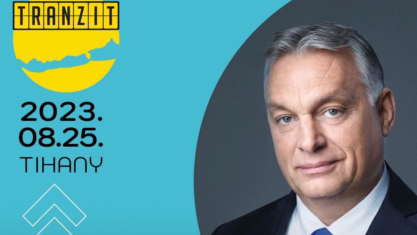 Orbán Viktor is előadást tart az idei Tranziton
