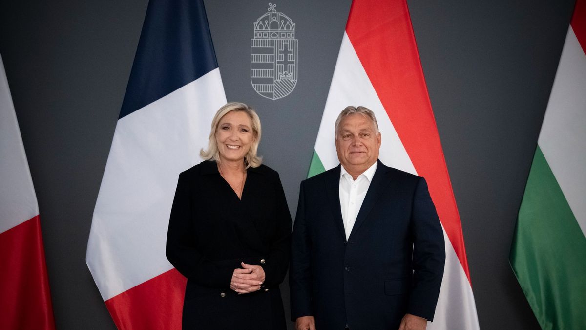 Orbán Viktor Marine Le Pennel tárgyalt