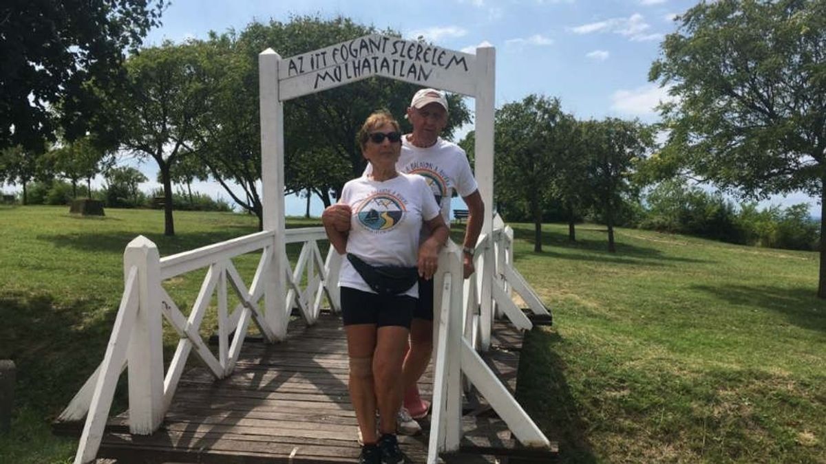 „Ennyi kell a boldogsághoz” - ez az idős pár már 11-szer tekerte körbe a Balatont