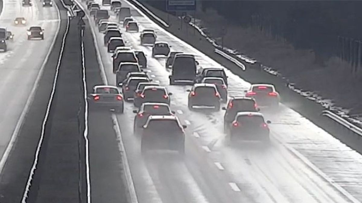 Borzalmas videón az M3-ason történt halálos baleset