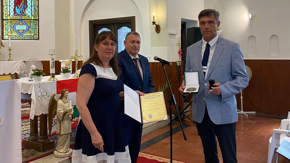 Stricz János posztumusz Balatonfűzfő díszpolgára