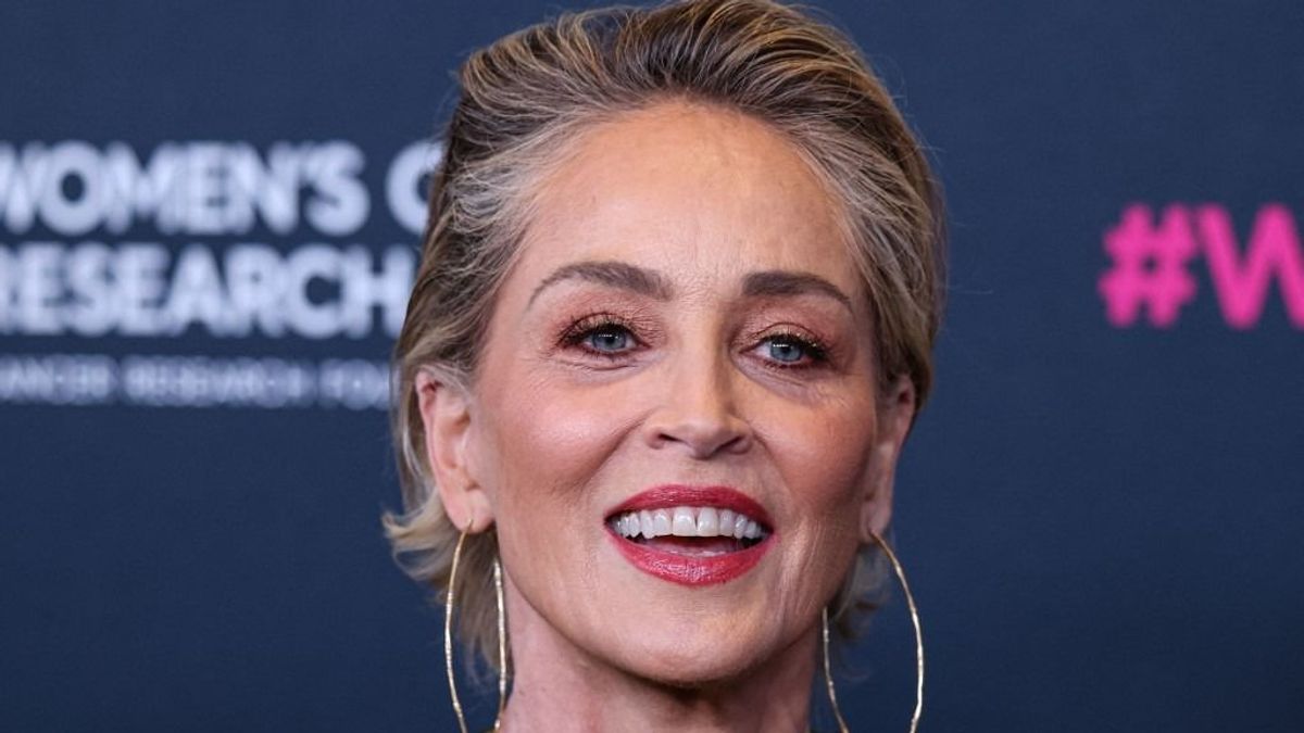 Így néz ki smink nélkül Sharon Stone