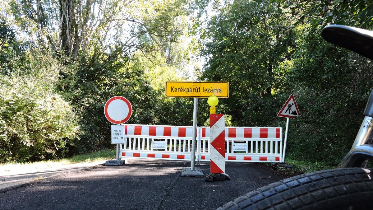 Több szakaszon újul meg a kerékpárút