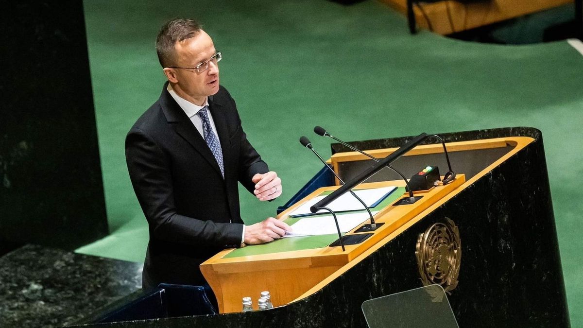 Szijjártó: a világnak meg kellene ragadnia az ENSZ-közgyűlés adta lehetőséget a béketeremtésre (videó)