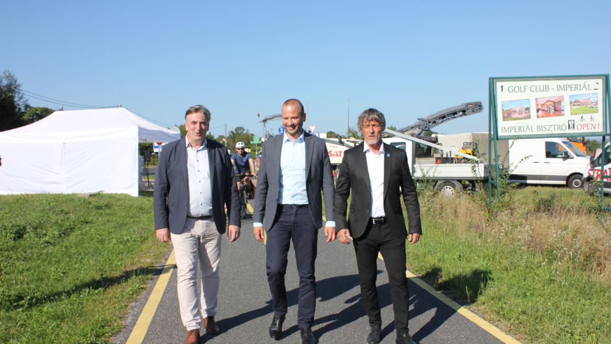 Több mint tíz kilométeren újul meg a Balatoni Bringakör