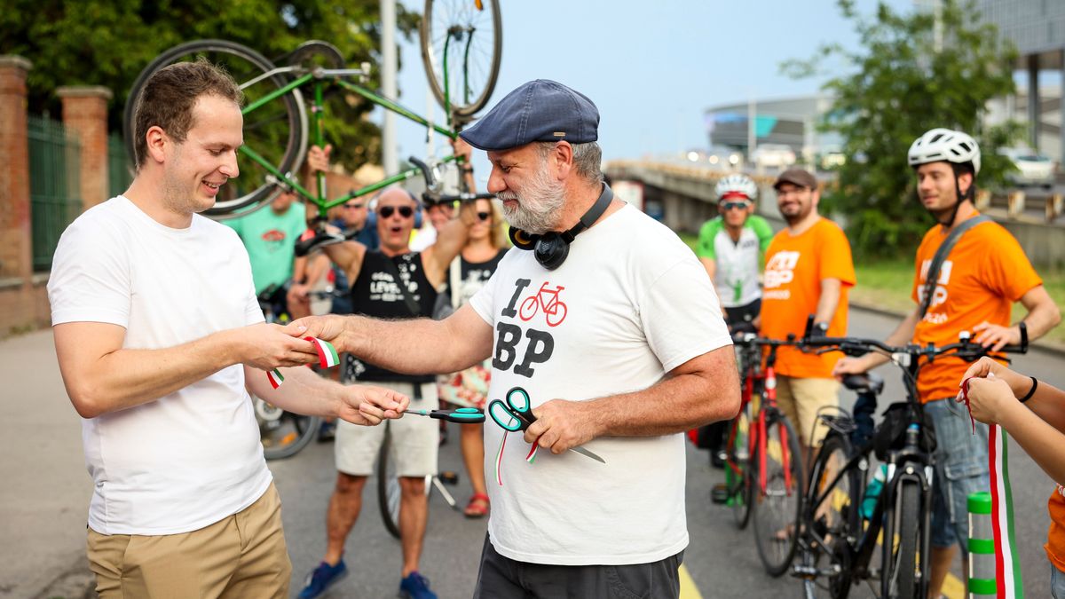 Balog Samu szerint a fővárosiak akarták a dugókat okozó biciklisávokat