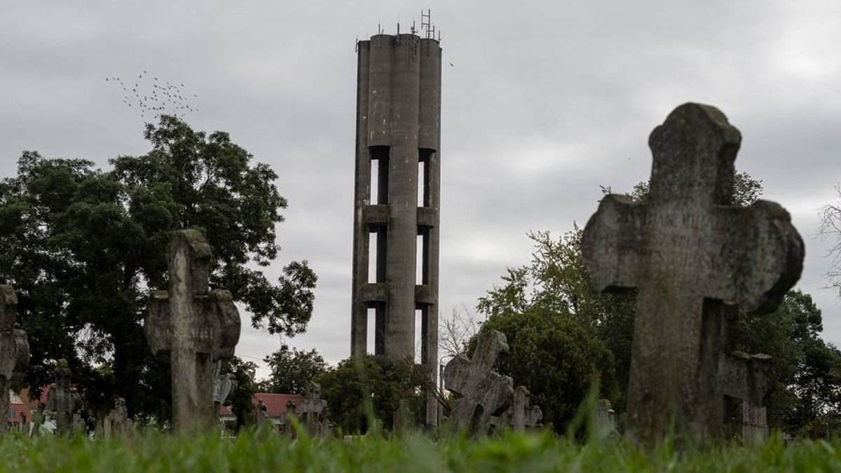 Videón, ahogy felrobbant a mindszenti víztorony