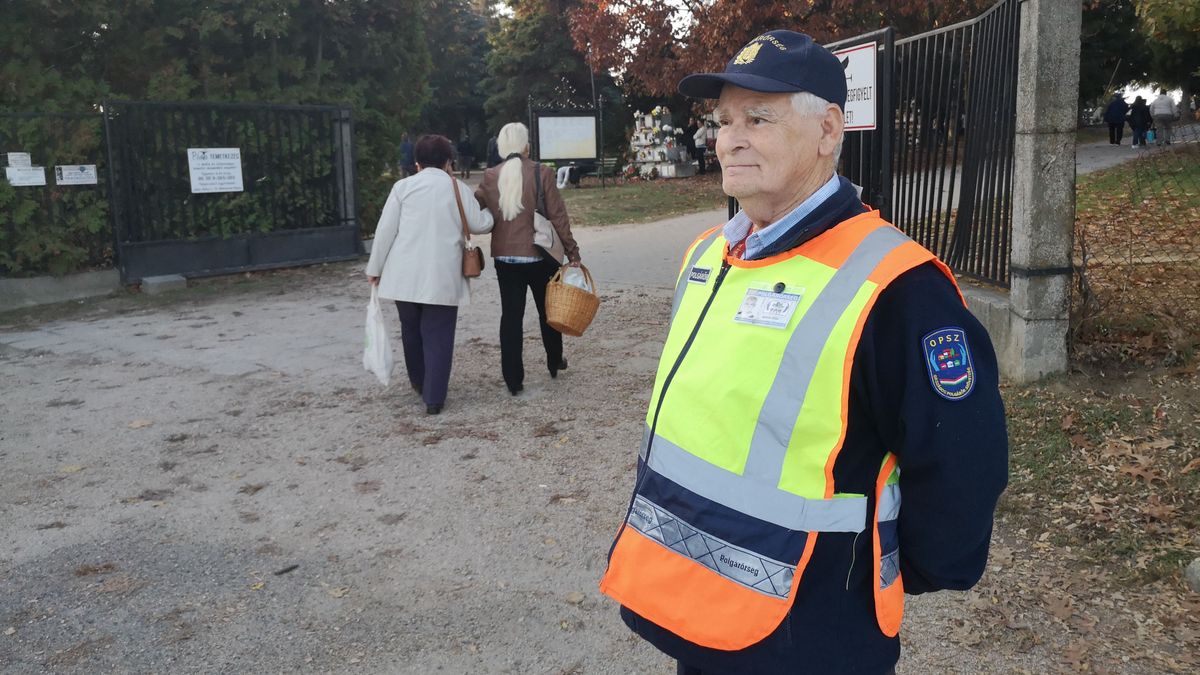Rendőrök és polgárőrök a temetőknél: biztonságban, nyugalomban emlékezzünk!