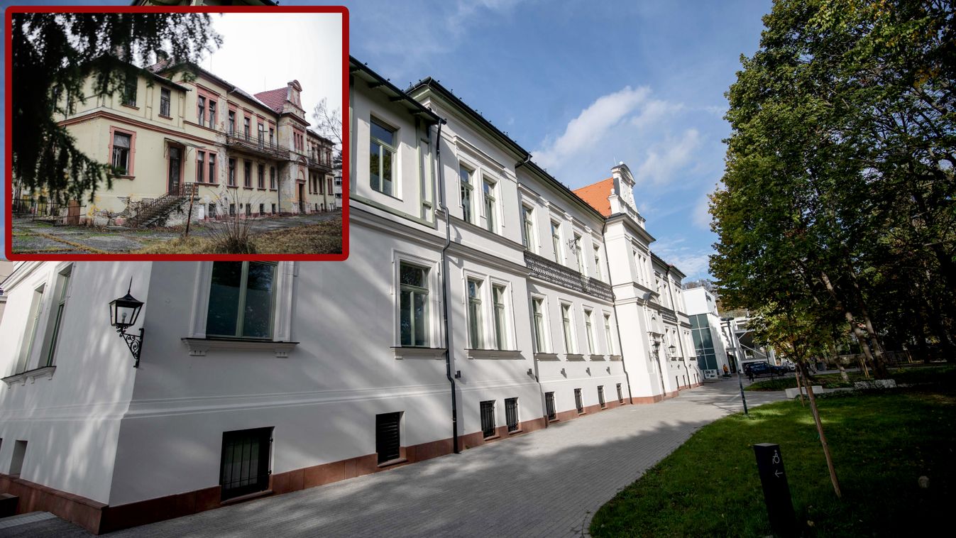 Akkor és most fotók: ActiCity-ként született újjá a romos, volt veszprémi gyerekkórház