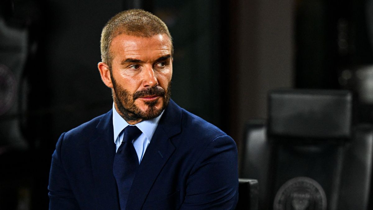 Milliók előtt csókolta szájon saját lányát David Beckham