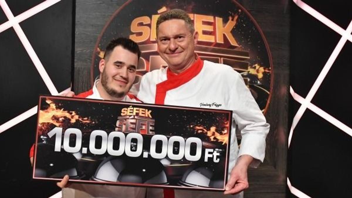 Zörgő János lefőzött mindenkit: ő lett a Séfek Séfe