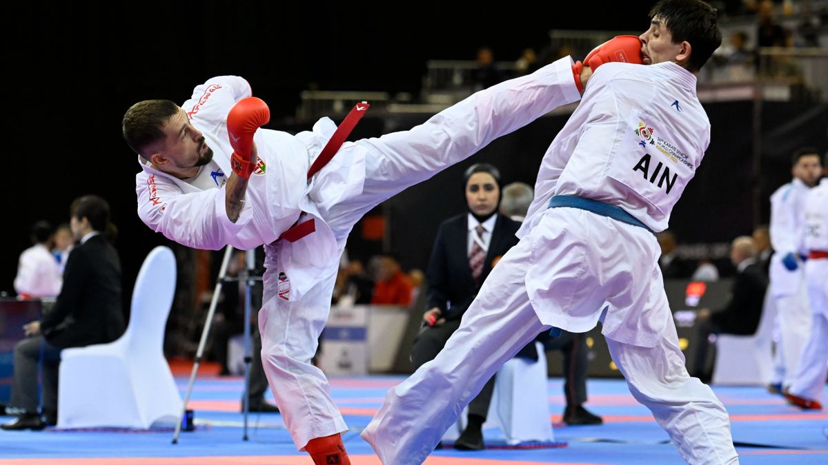 Hárspataki Gábor döntőbe jutott a hazai rendezésű karate világbajnokságon