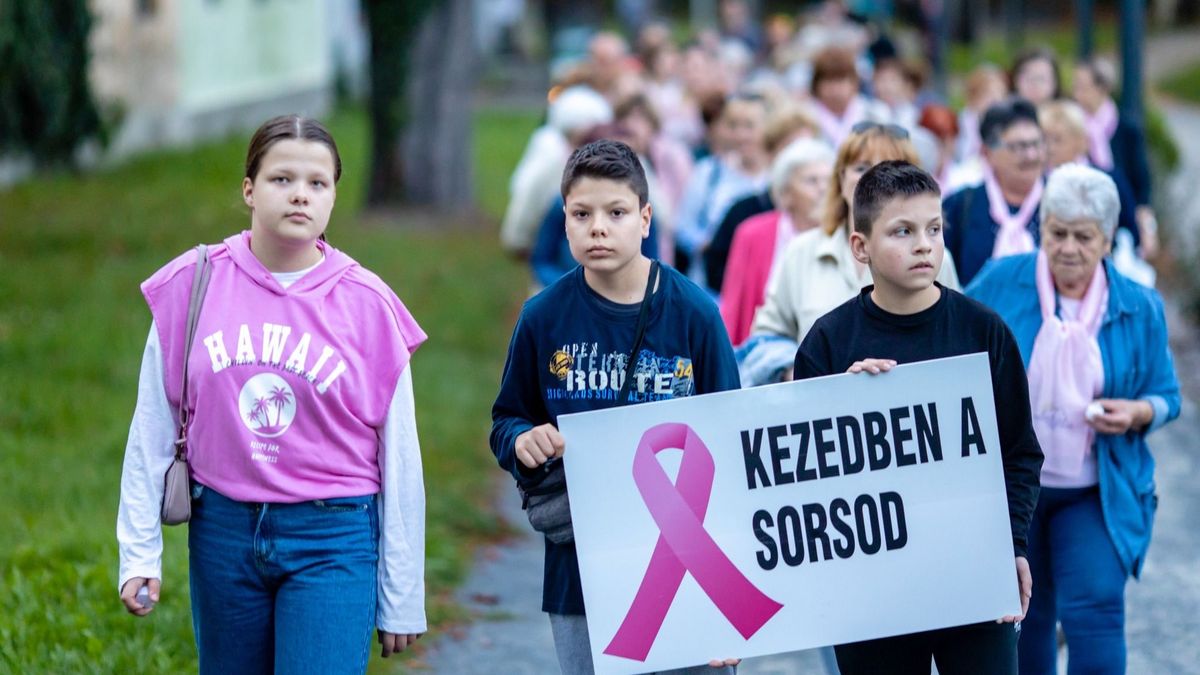 Séta a mellrák ellen