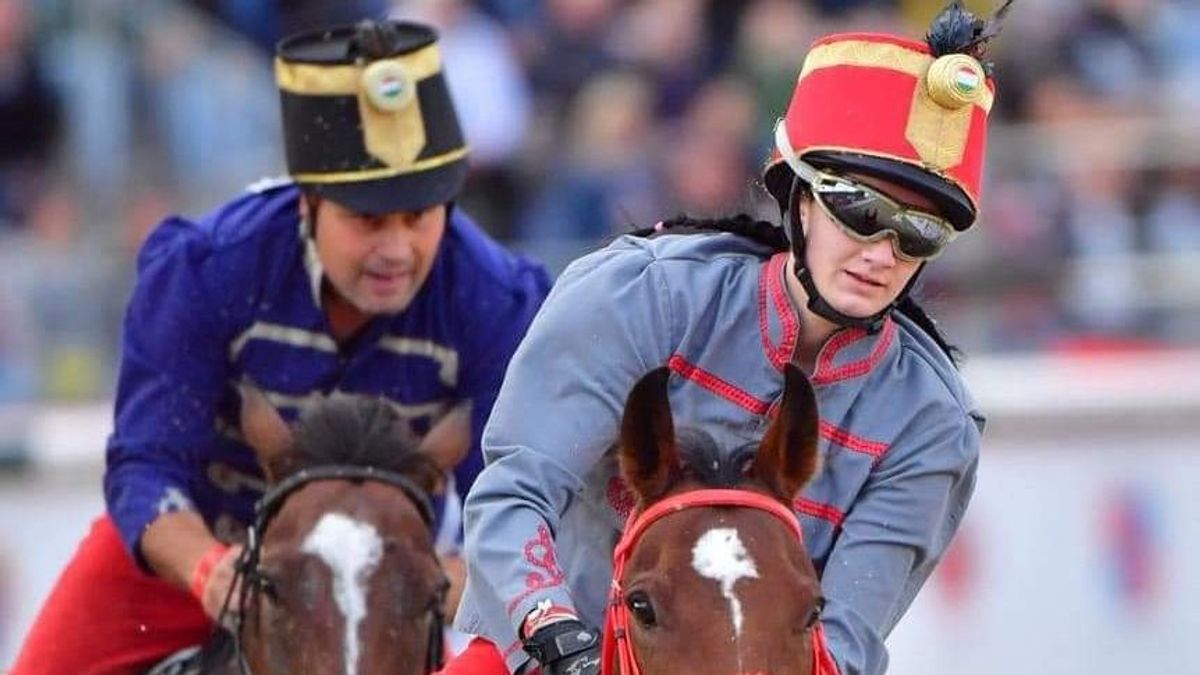 A csetényi Vörös Tamara lett a második a Nemzeti Vágtán