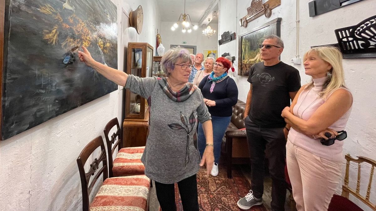 Olasz alkotók munkái a malomban