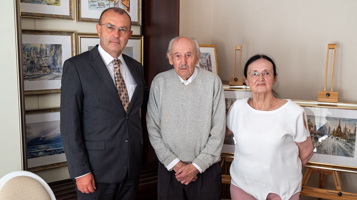 94 évesen tért haza Füred legidősebb lakója, a 100 éves Kálmán bácsi