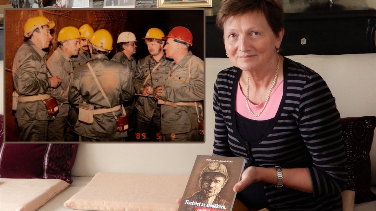 A dudarbányai vájár lánya elkötelezett krónikásként őrzi meg a bányászmúltat a jövőnek