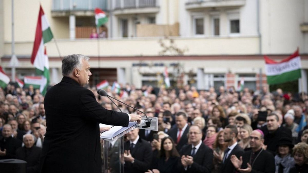 Orbán Viktor Veszprémben mond beszédet október 23-án