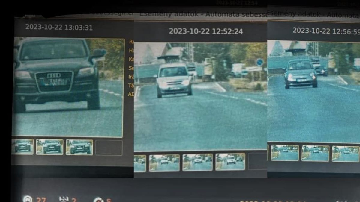Csoportképre rakták a vasárnapi gyorshajtókat a veszprémi rendőrök