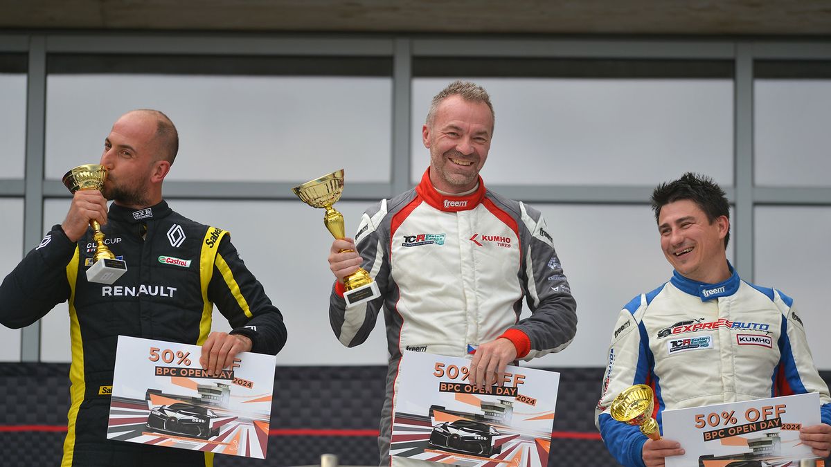 Tim Gábor két dobogós hellyel mutatkozott be a Balaton Park Circuit-en