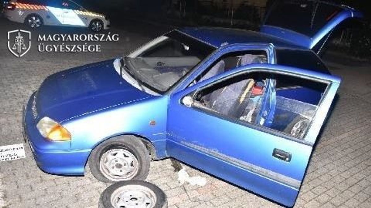 Kocsikázni támadt kedve, elkötötte egy pizzafutár autóját Veszprémben