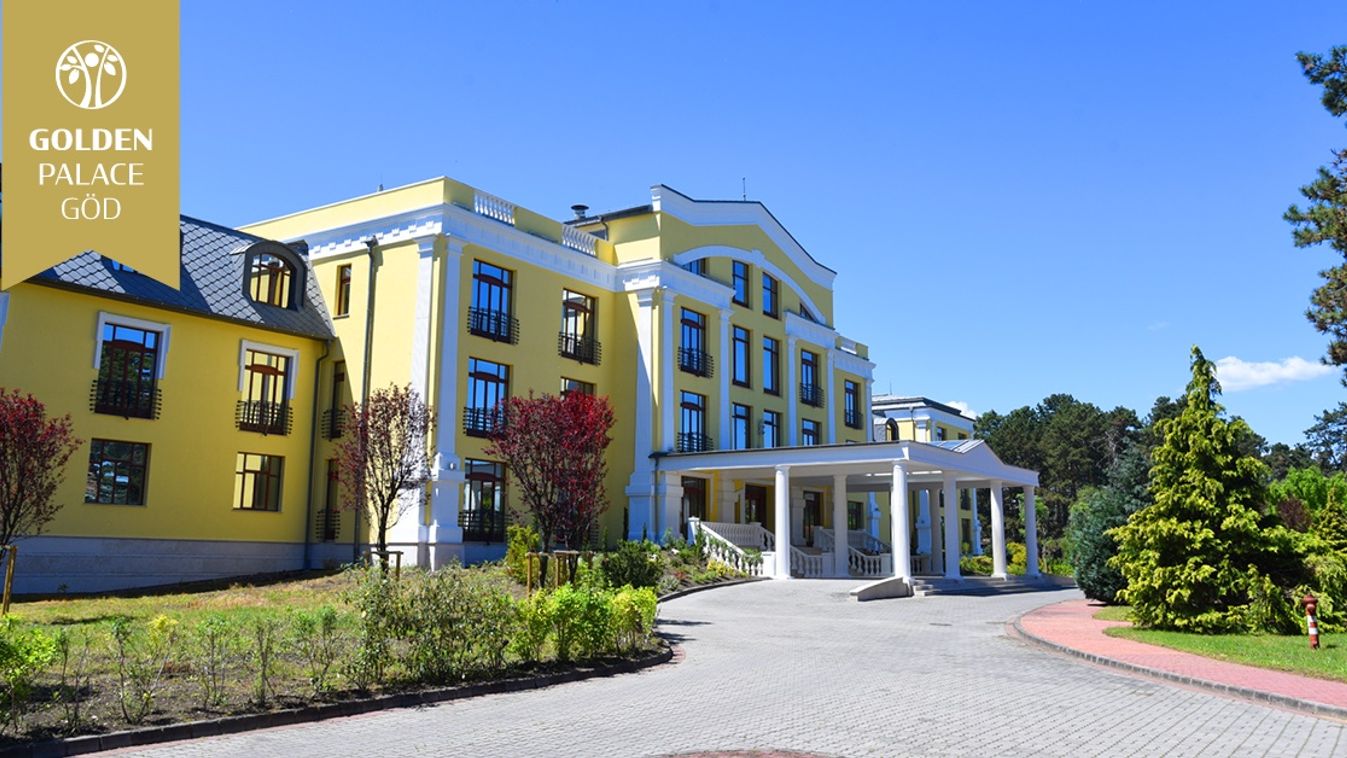A Golden Palace Göd nyugdíjas apartmanház festői környezetben várja senior lakóit