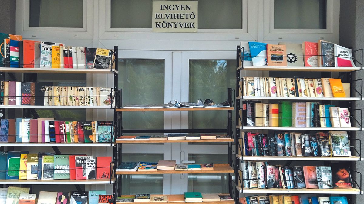 Van igény az ingyen elvihető könyvekre