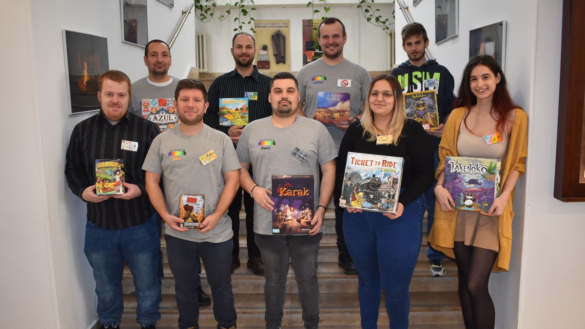 Nagy társasjáték kihívást rendeztek Pápán