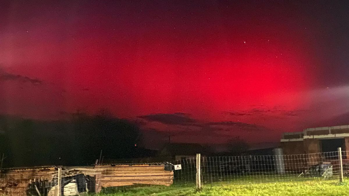 Sarki fényt fotóztak Kapolcson