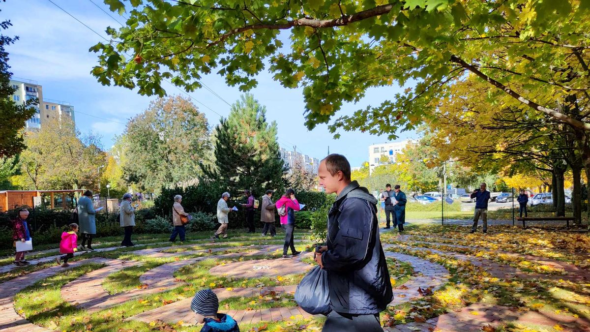 Öko-kikötő a Kálvin parkban